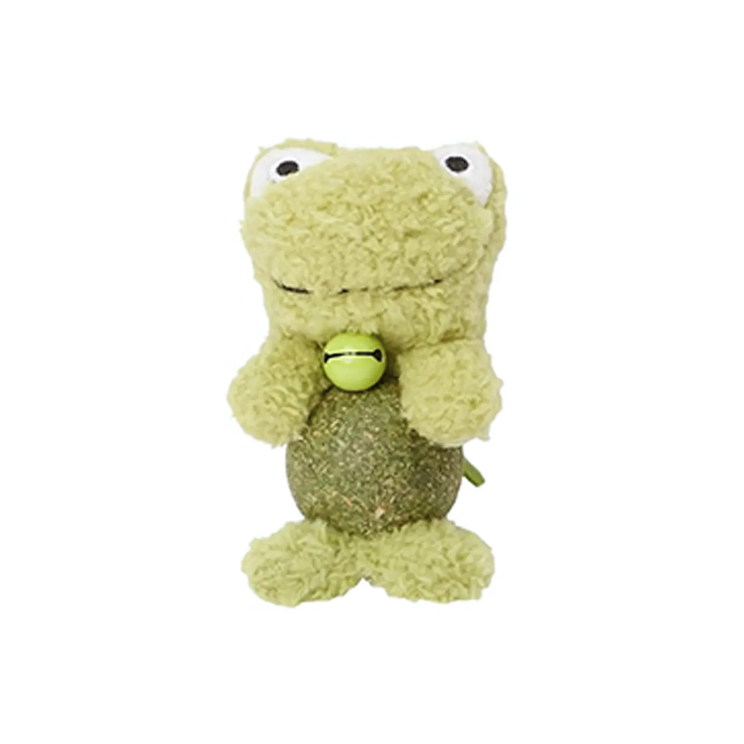 Brinquedo Sapo de Pelucia com Catnip Flicks